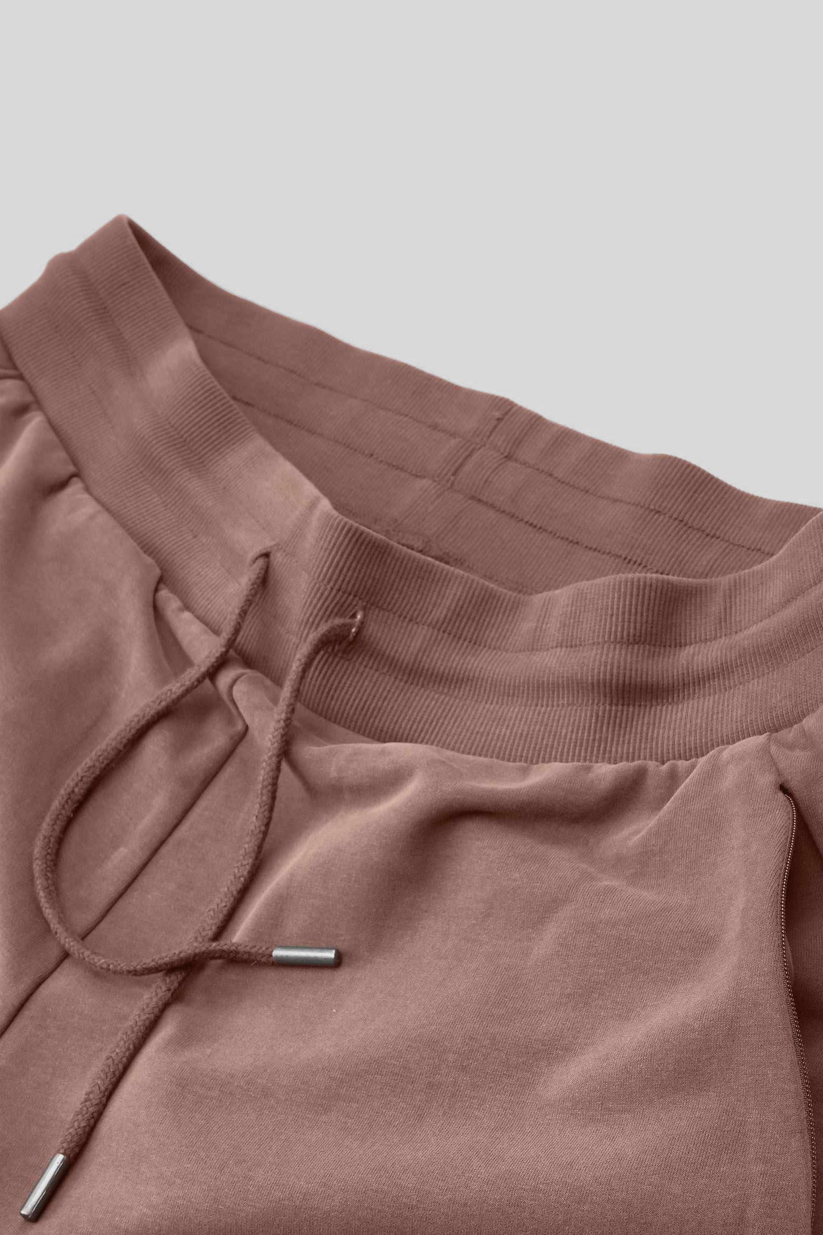 Mens Cut & Sew Zip Jogger