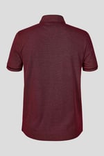 Band Collar Interlock Polo Shirt