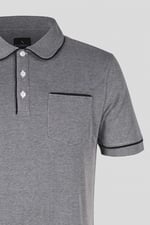 Cotton Jersey Club Collar Polo
