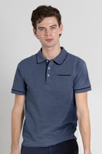 Cotton Jersey Club Collar Polo
