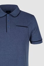Cotton Jersey Club Collar Polo