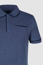 Cotton Jersey Club Collar Polo