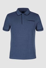 Cotton Jersey Club Collar Polo