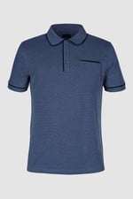 Cotton Jersey Club Collar Polo