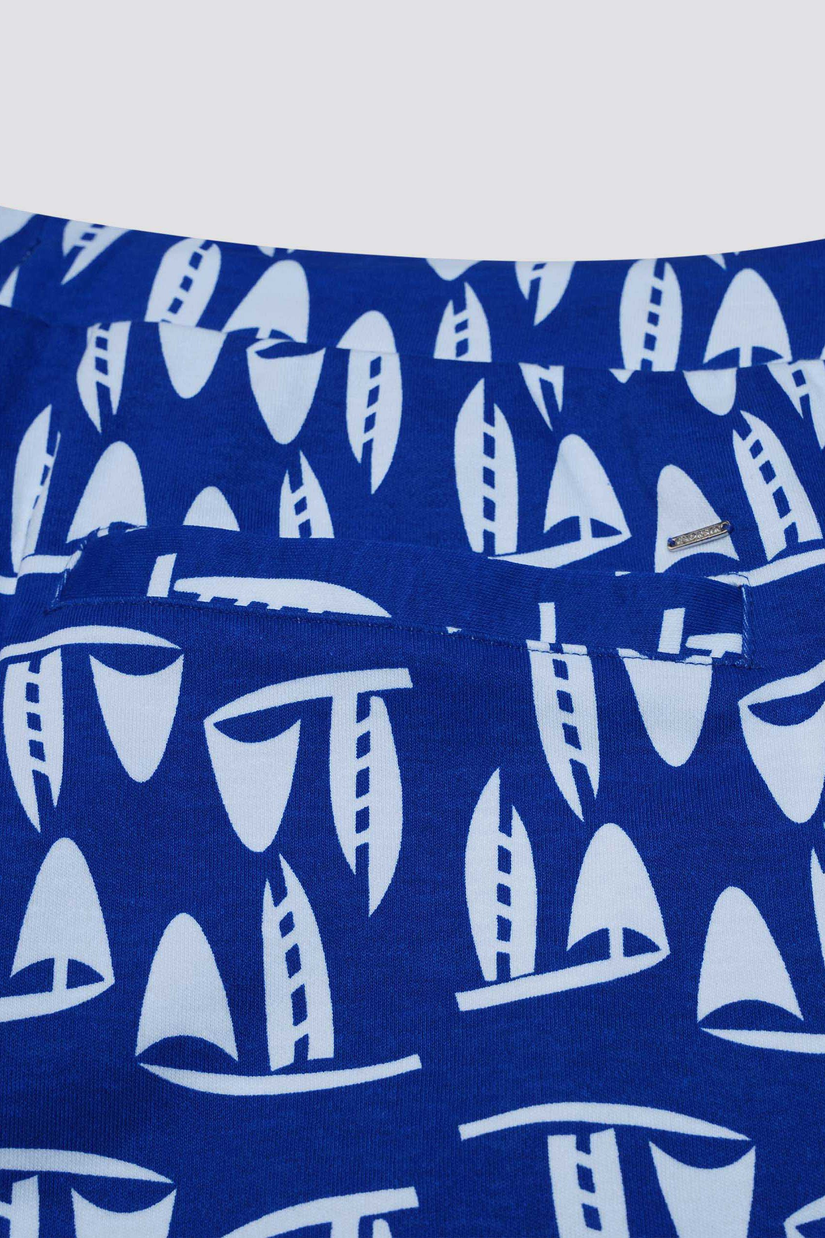 Printed Shorts With Zip Pocket