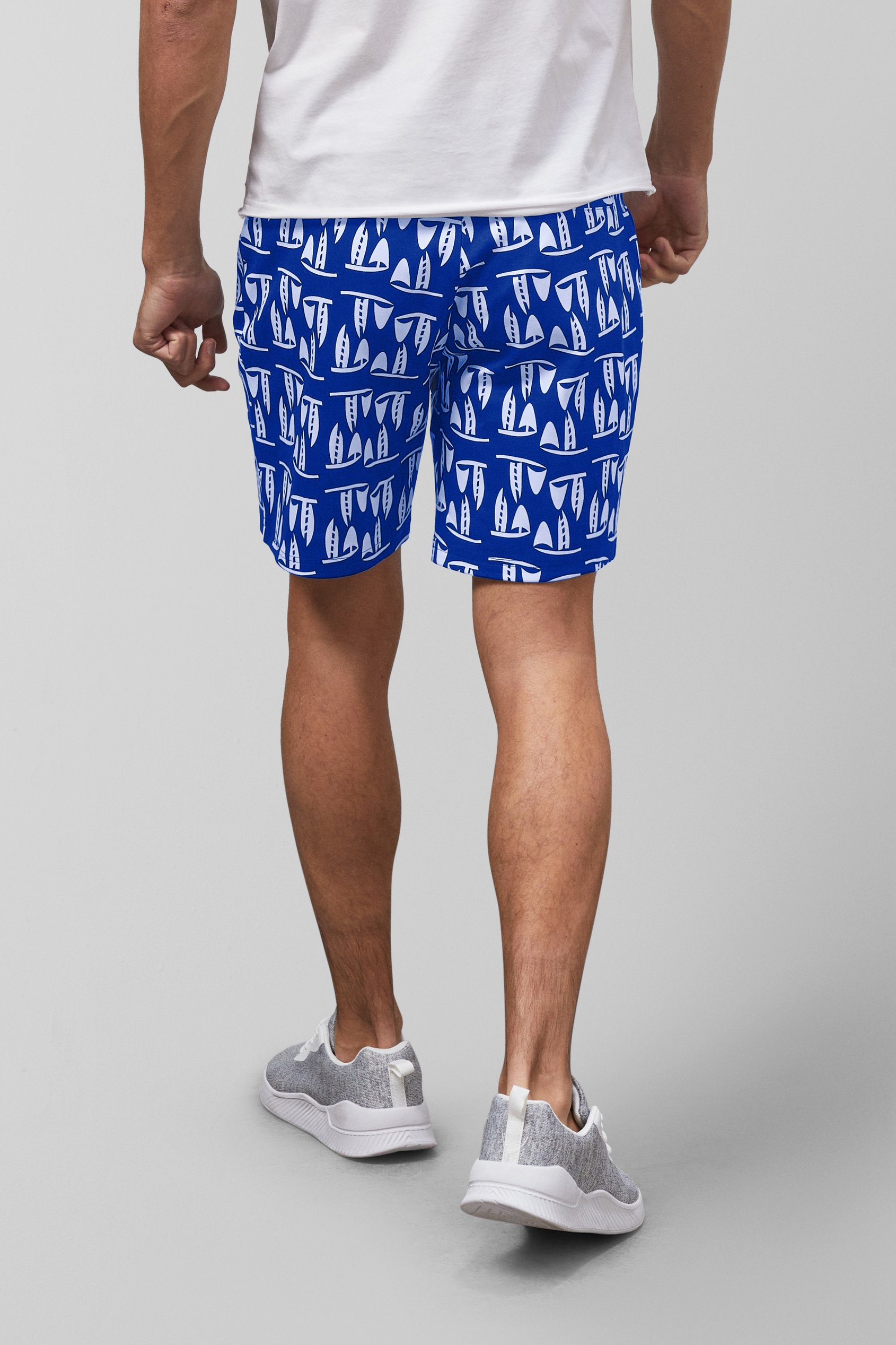 Printed Shorts With Zip Pocket