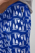 Printed Shorts With Zip Pocket