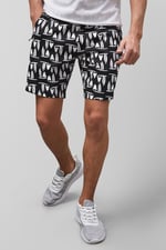 Printed Shorts With Zip Pocket