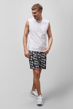 Printed Shorts With Zip Pocket