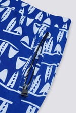 Printed Shorts With Zip Pocket