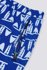 Printed Shorts With Zip Pocket