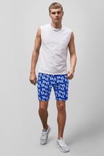 Printed Shorts With Zip Pocket