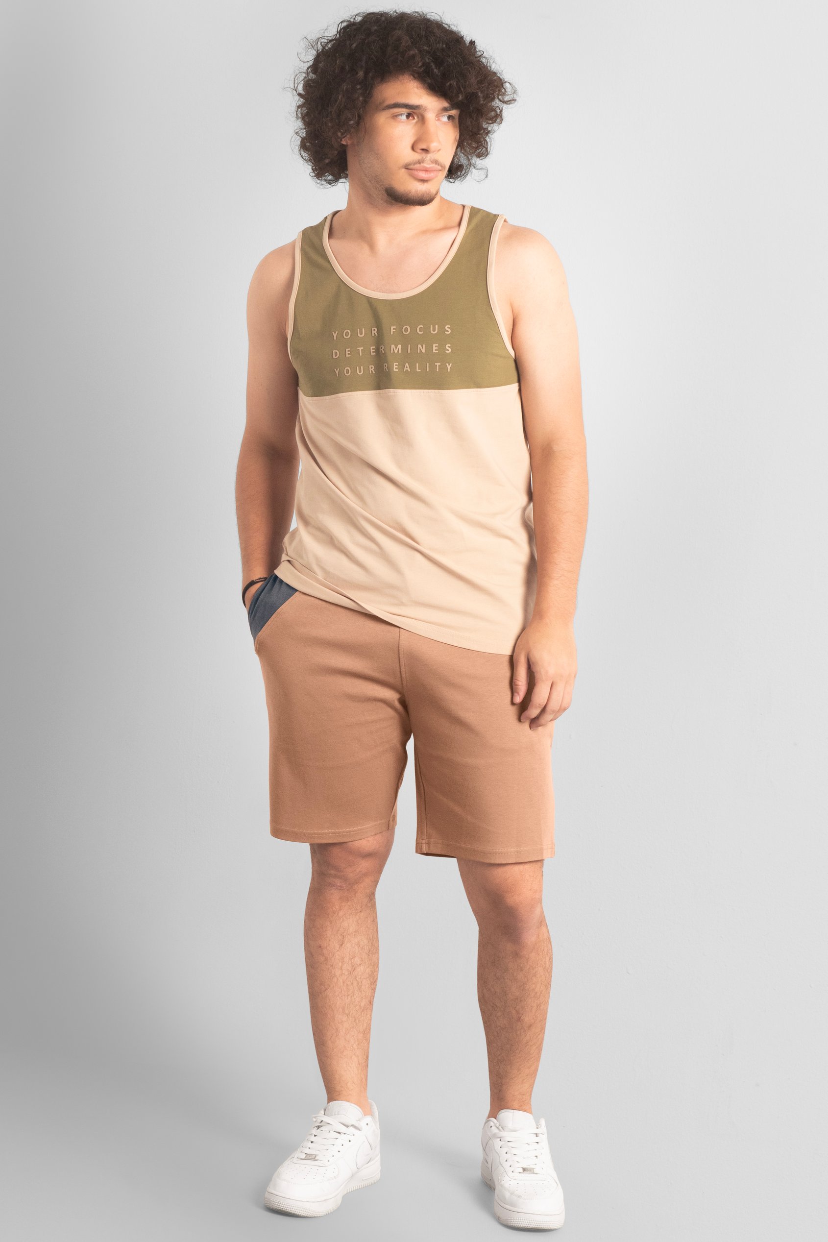 Mens Colour Block Shorts