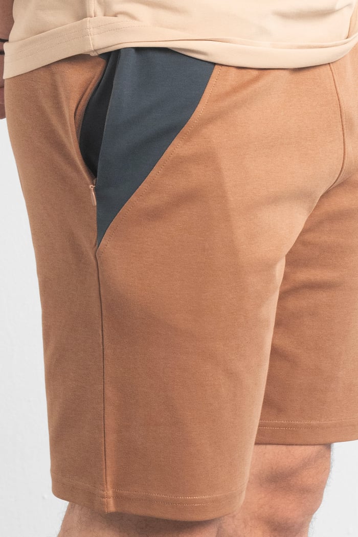 Mens Colour Block Shorts