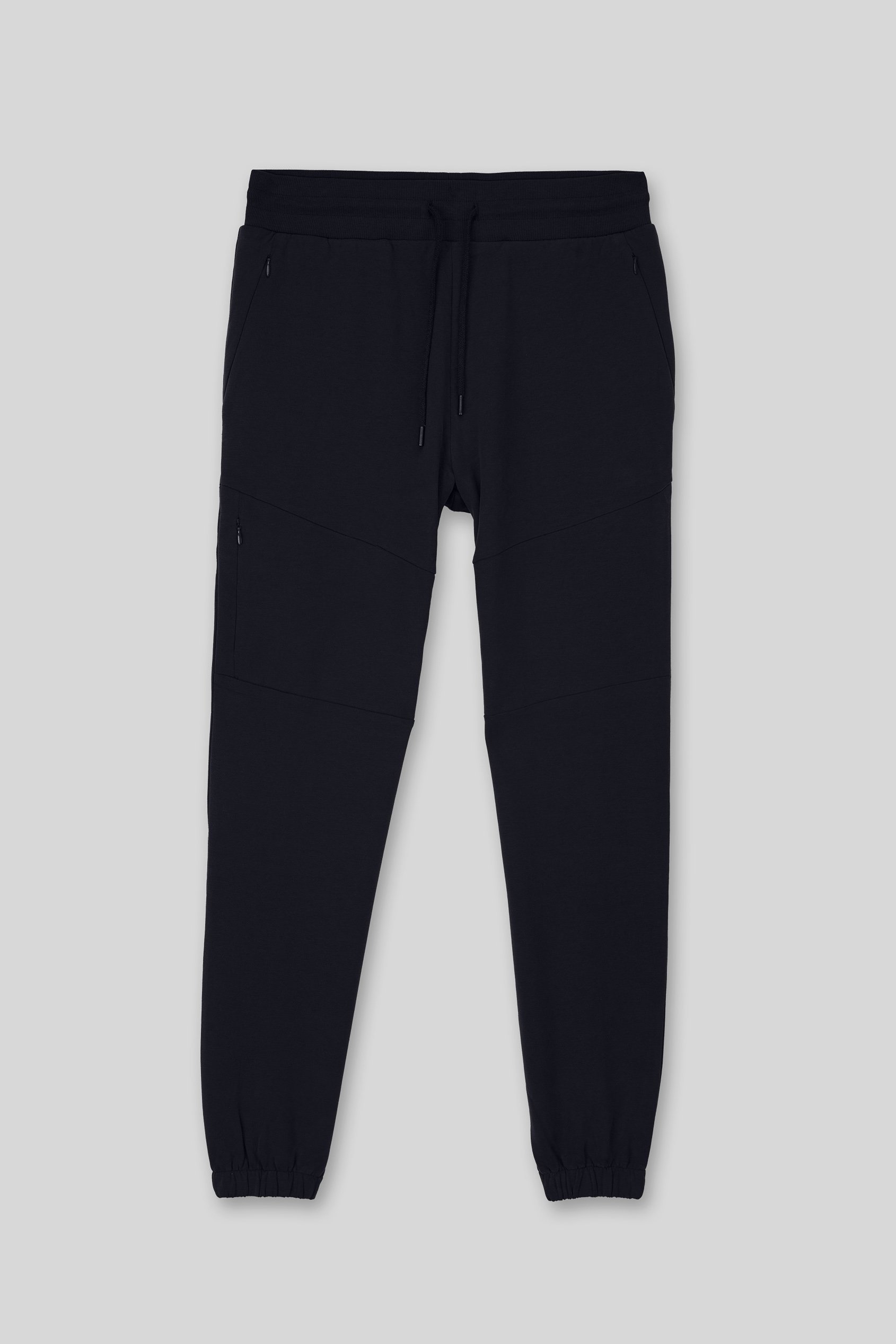 Mens Cut & Sew Zip Jogger