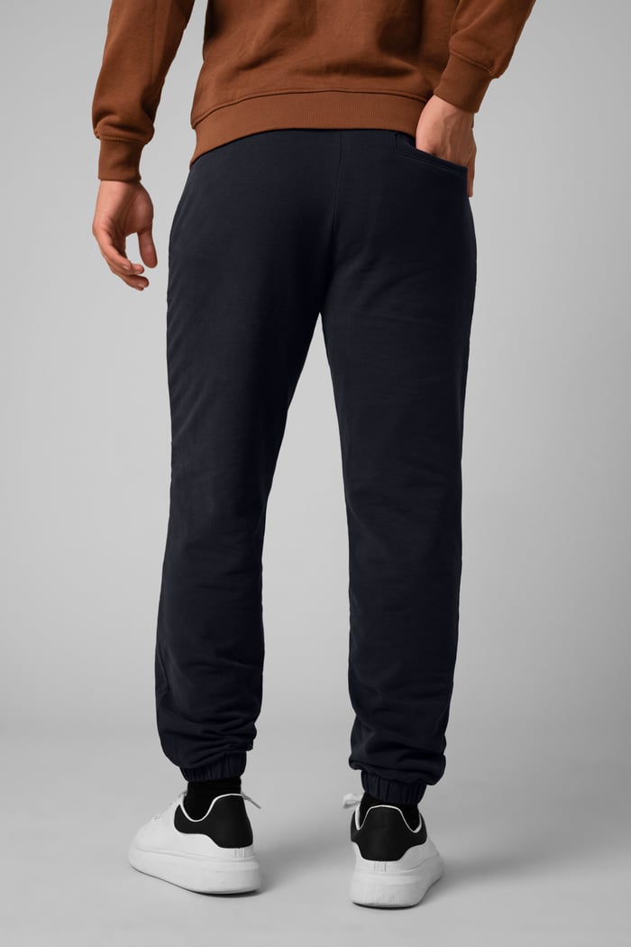 Mens Cut & Sew Zip Jogger