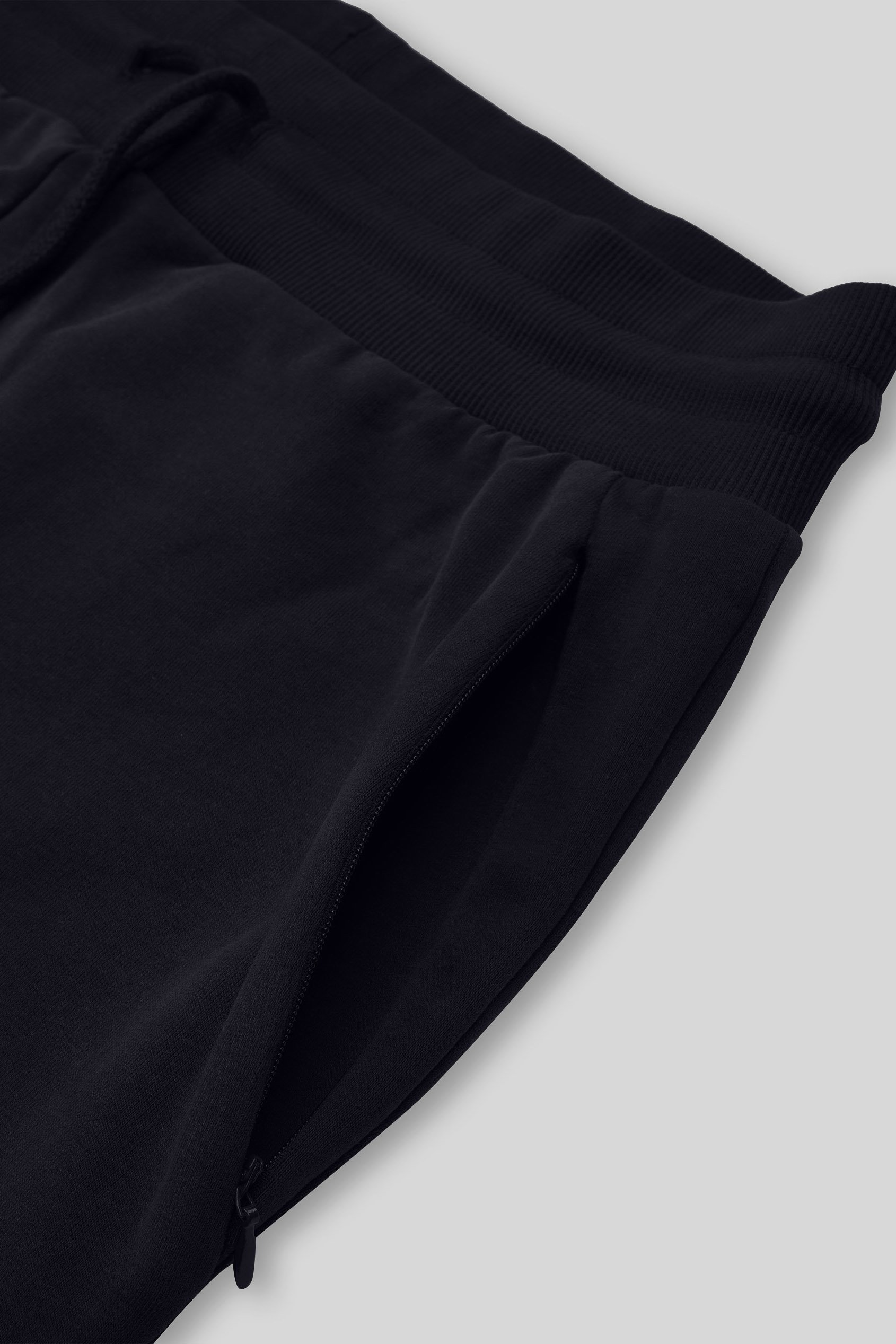 Mens Cut & Sew Zip Jogger