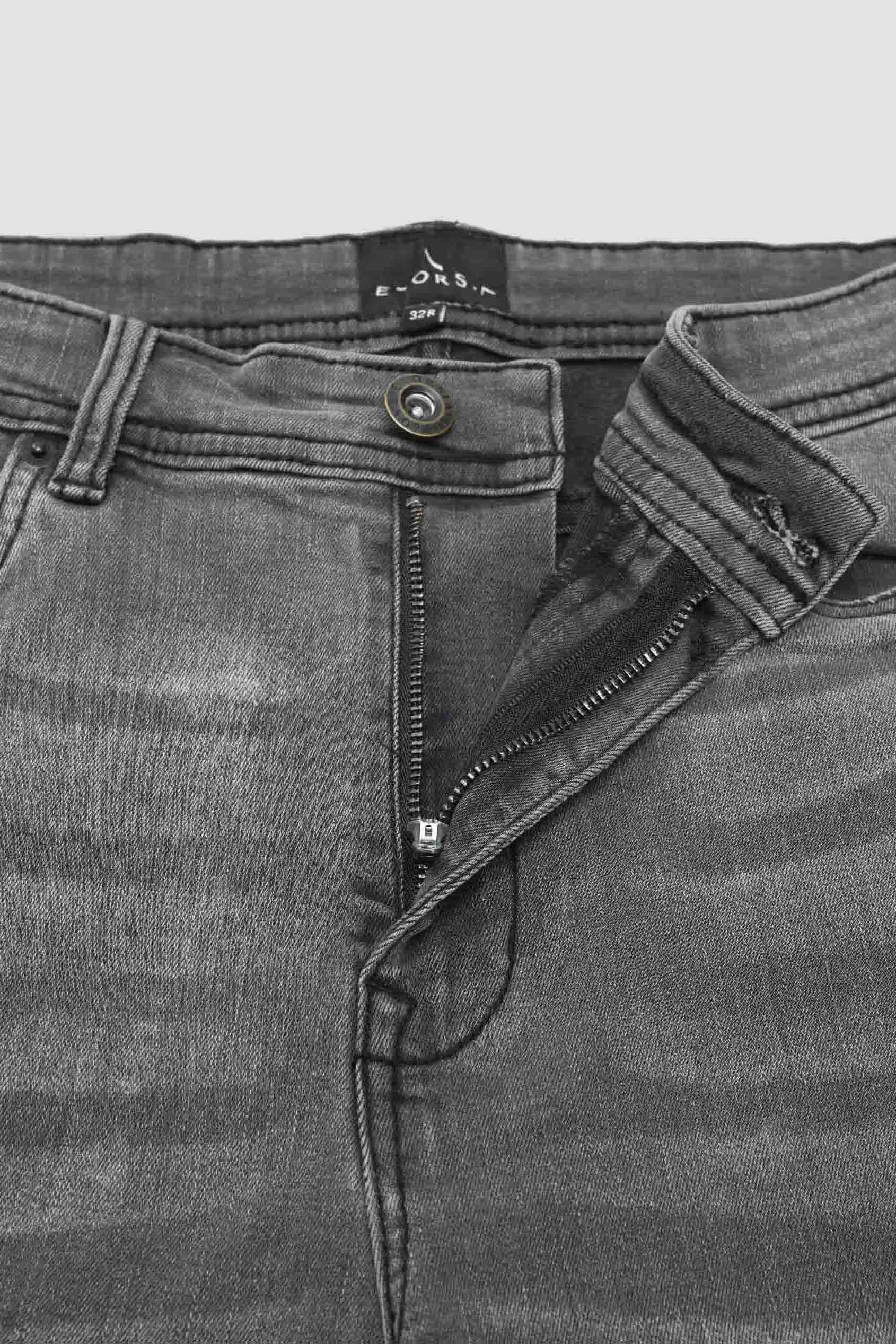 Skinny Stretch Denim Shorts