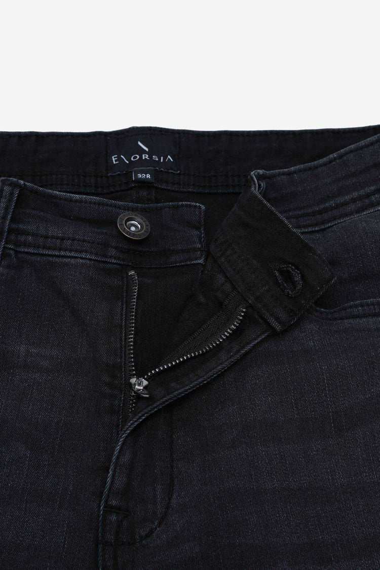 Skinny Stretch Denim Shorts