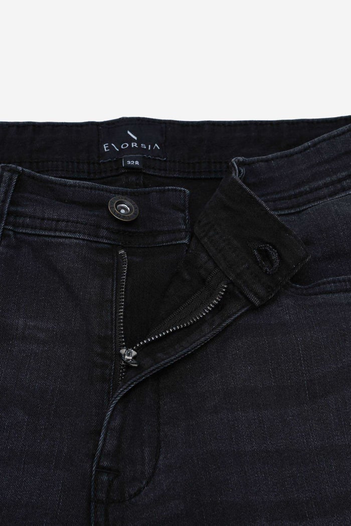 Skinny Stretch Denim Shorts