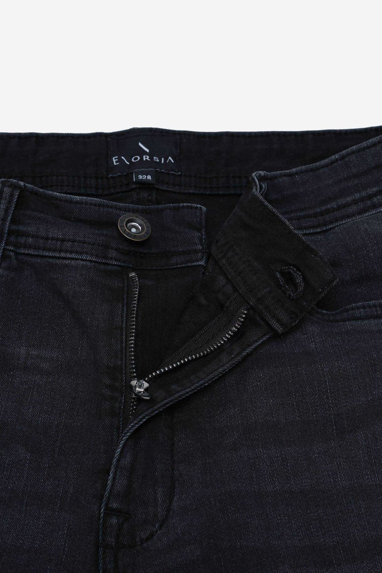 Skinny Stretch Denim Shorts