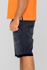 Skinny Stretch Denim Shorts