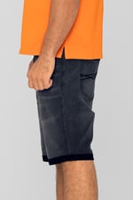 Skinny Stretch Denim Shorts