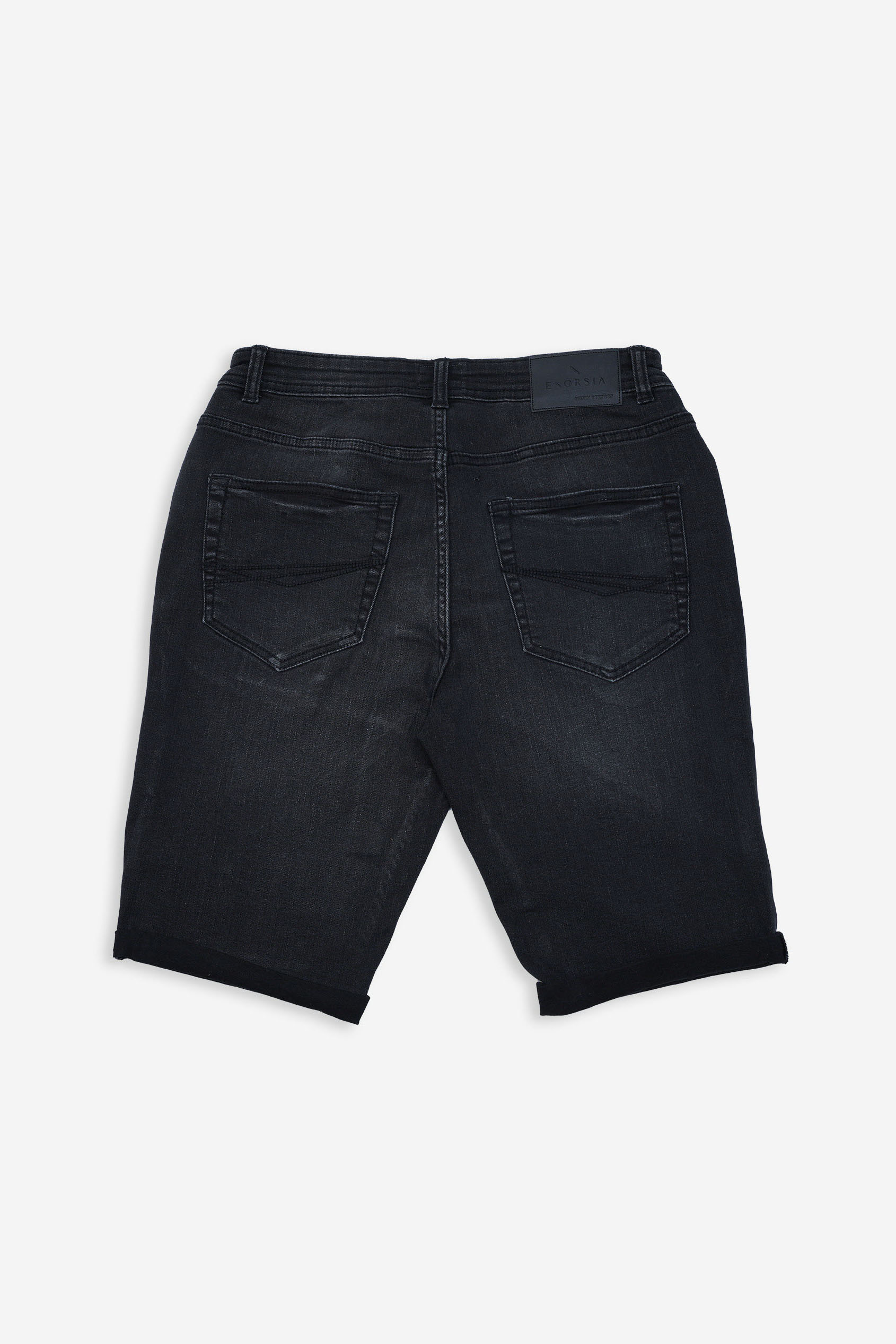 Skinny Stretch Denim Shorts