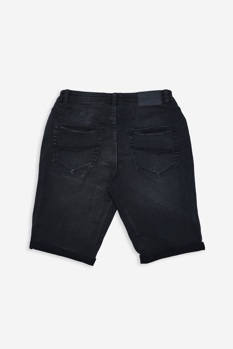 Skinny Stretch Denim Shorts