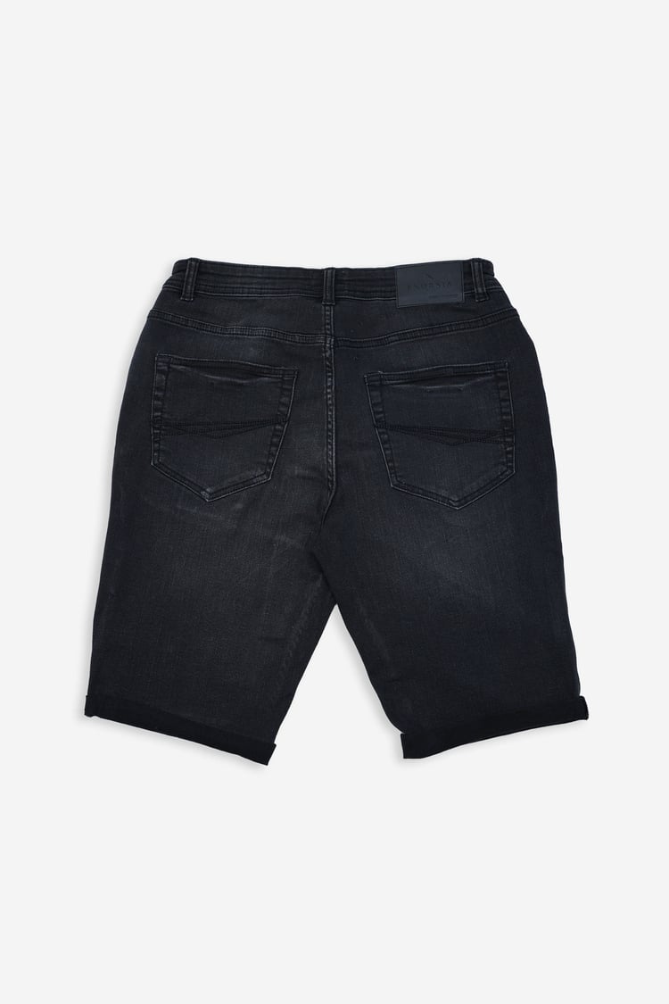 Skinny Stretch Denim Shorts