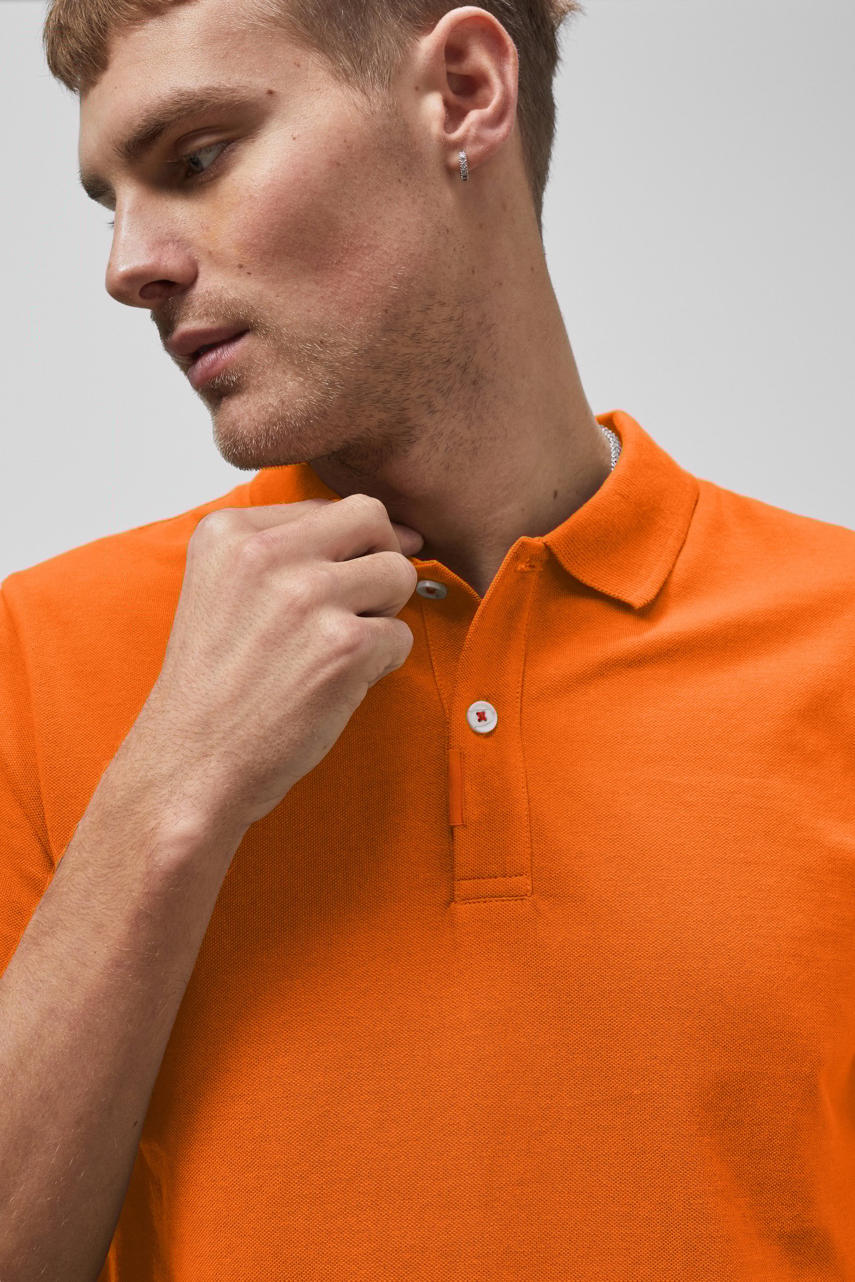 Solid Pique Polo Shirt
