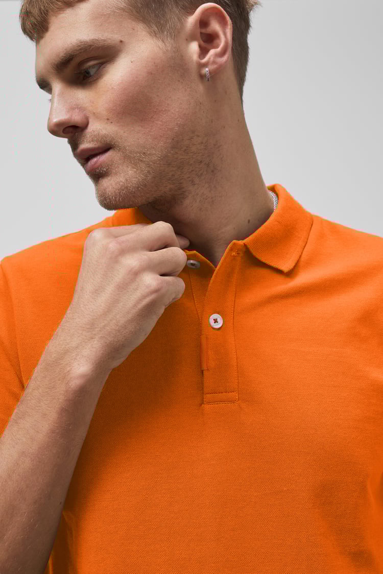 Solid Pique Polo Shirt