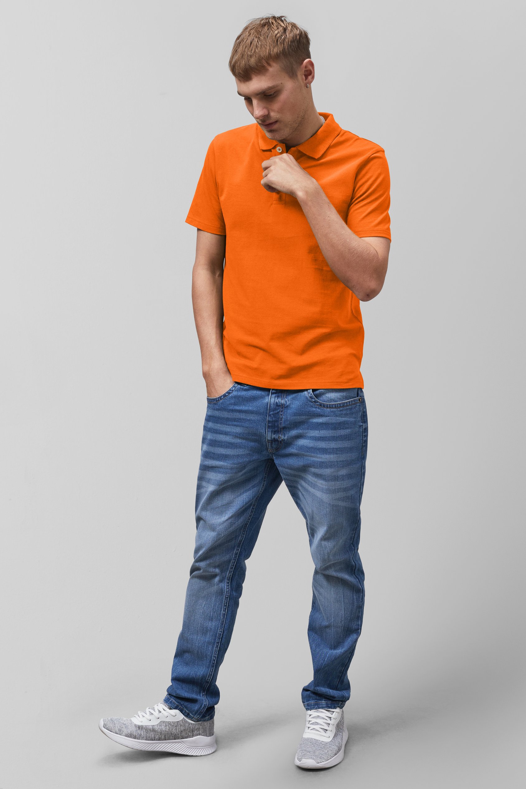 Solid Pique Polo Shirt