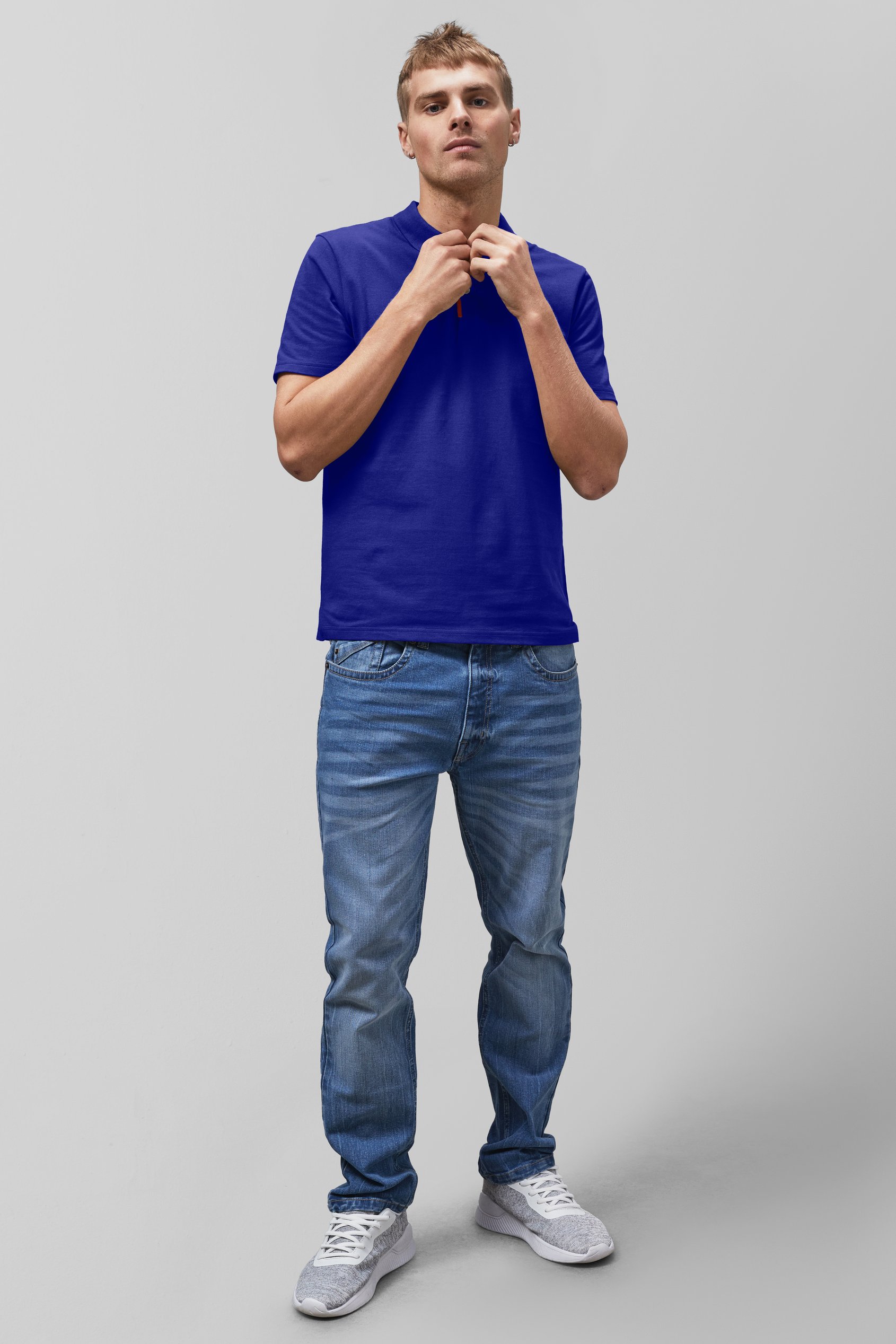 Solid Pique Polo Shirt