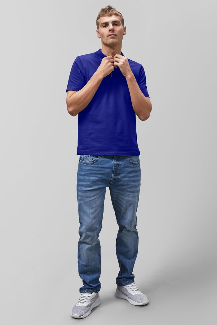 Solid Pique Polo Shirt