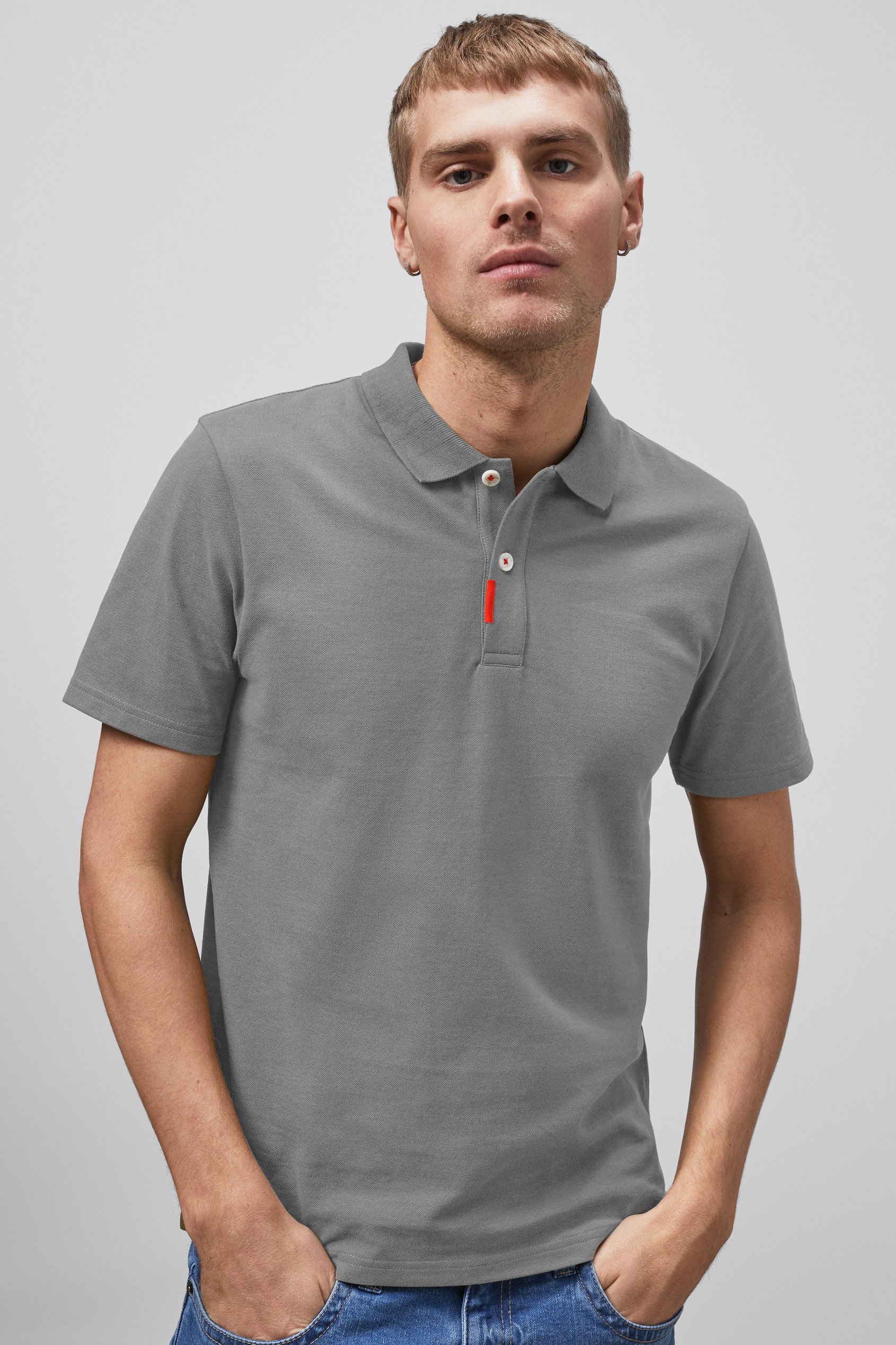 Solid Pique Polo Shirt