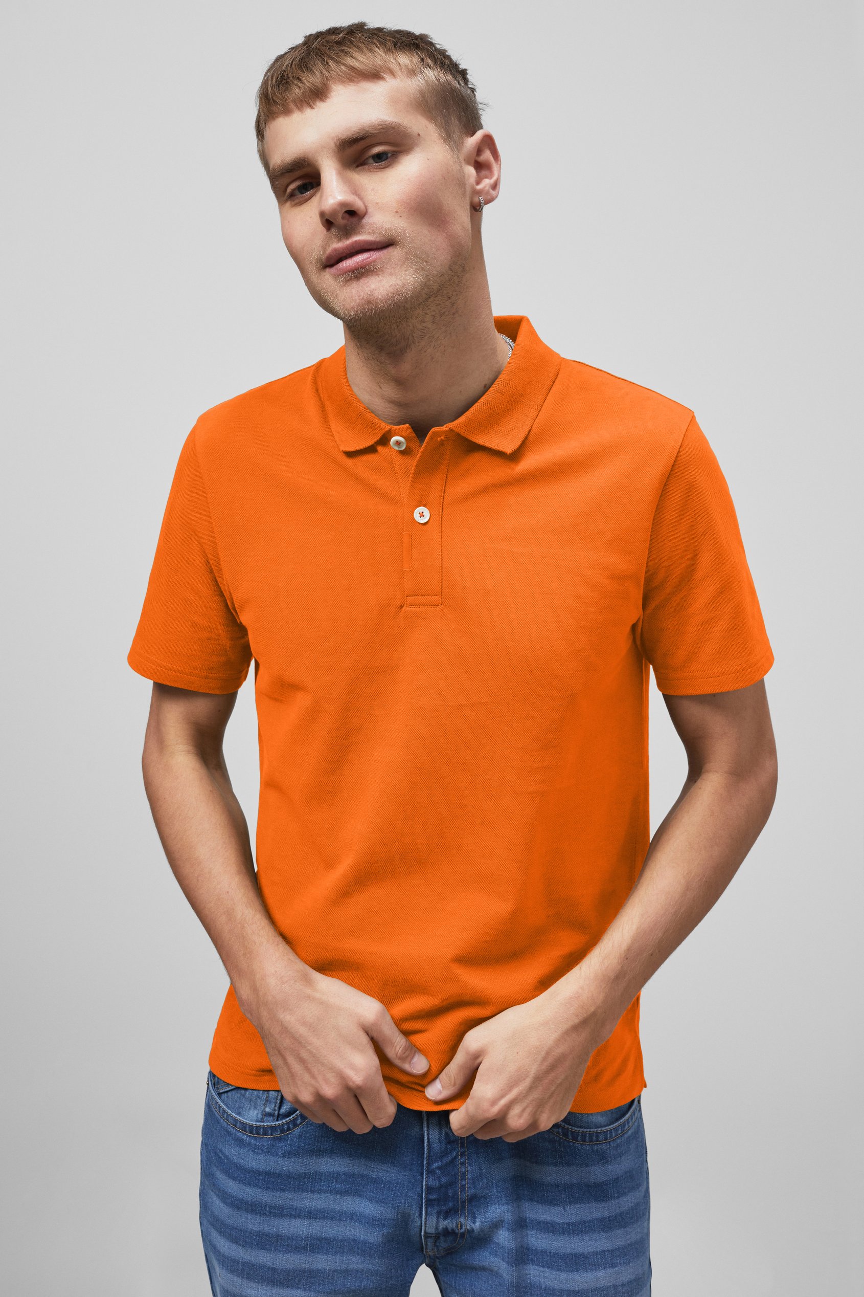 Solid Pique Polo Shirt