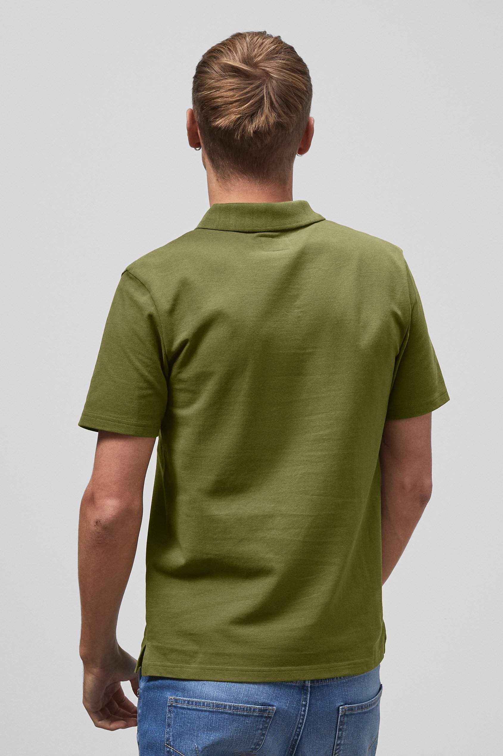 Solid Pique Polo Shirt