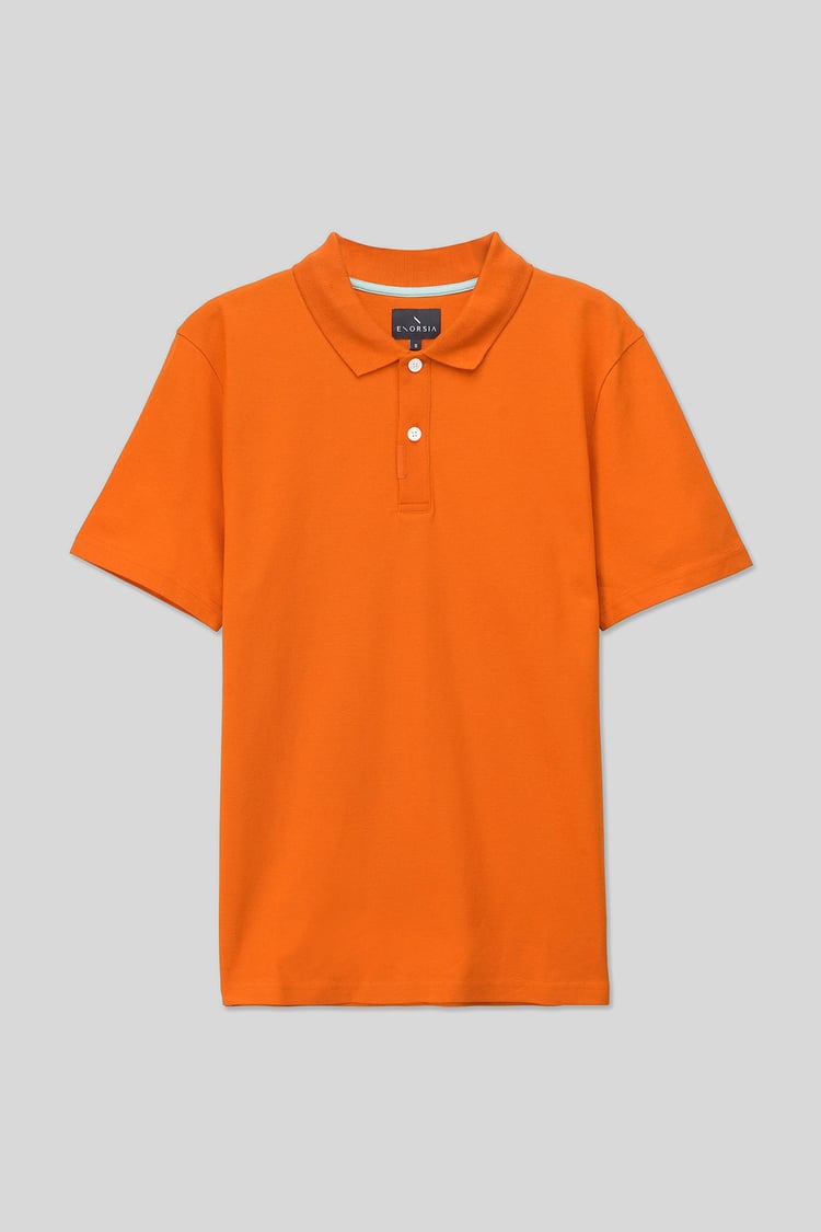 Solid Pique Polo Shirt