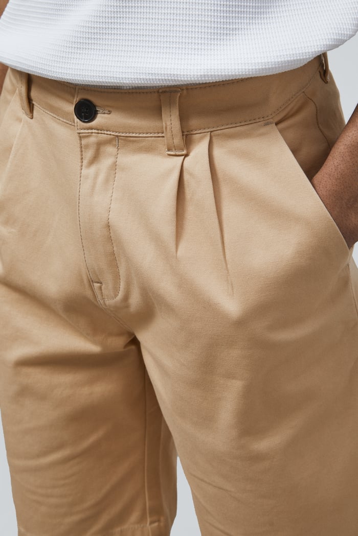 Straight Leg Short Chino Shorts