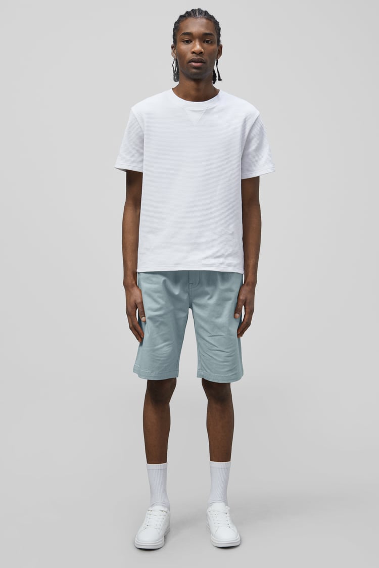 Straight Leg Short Chino Shorts