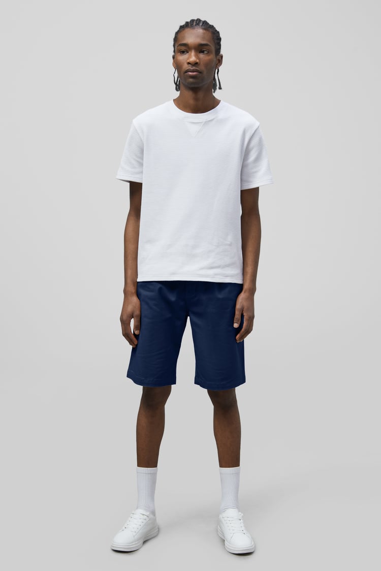 Straight Leg Short Chino Shorts