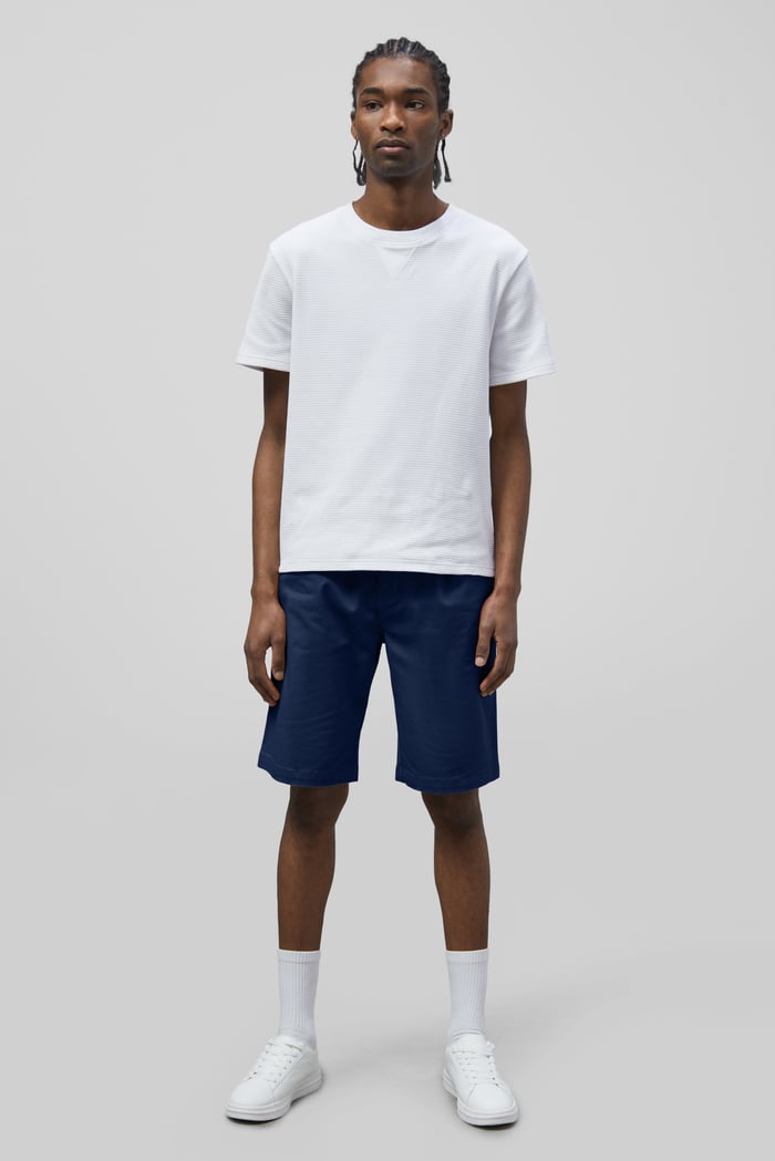 Straight Leg Short Chino Shorts