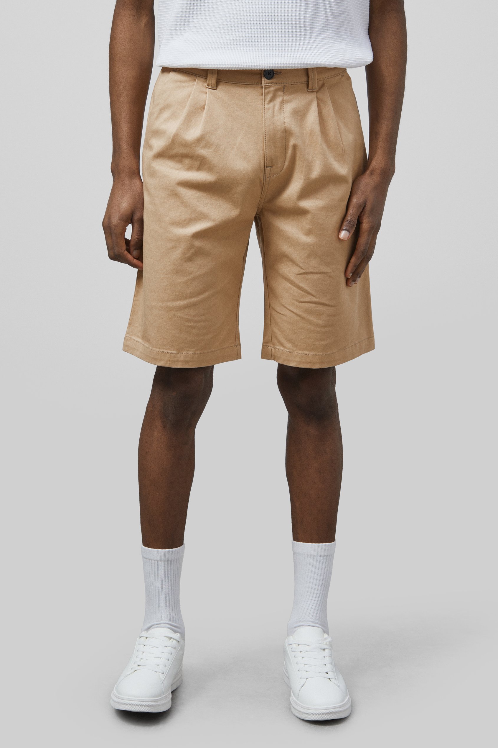 Straight Leg Short Chino Shorts