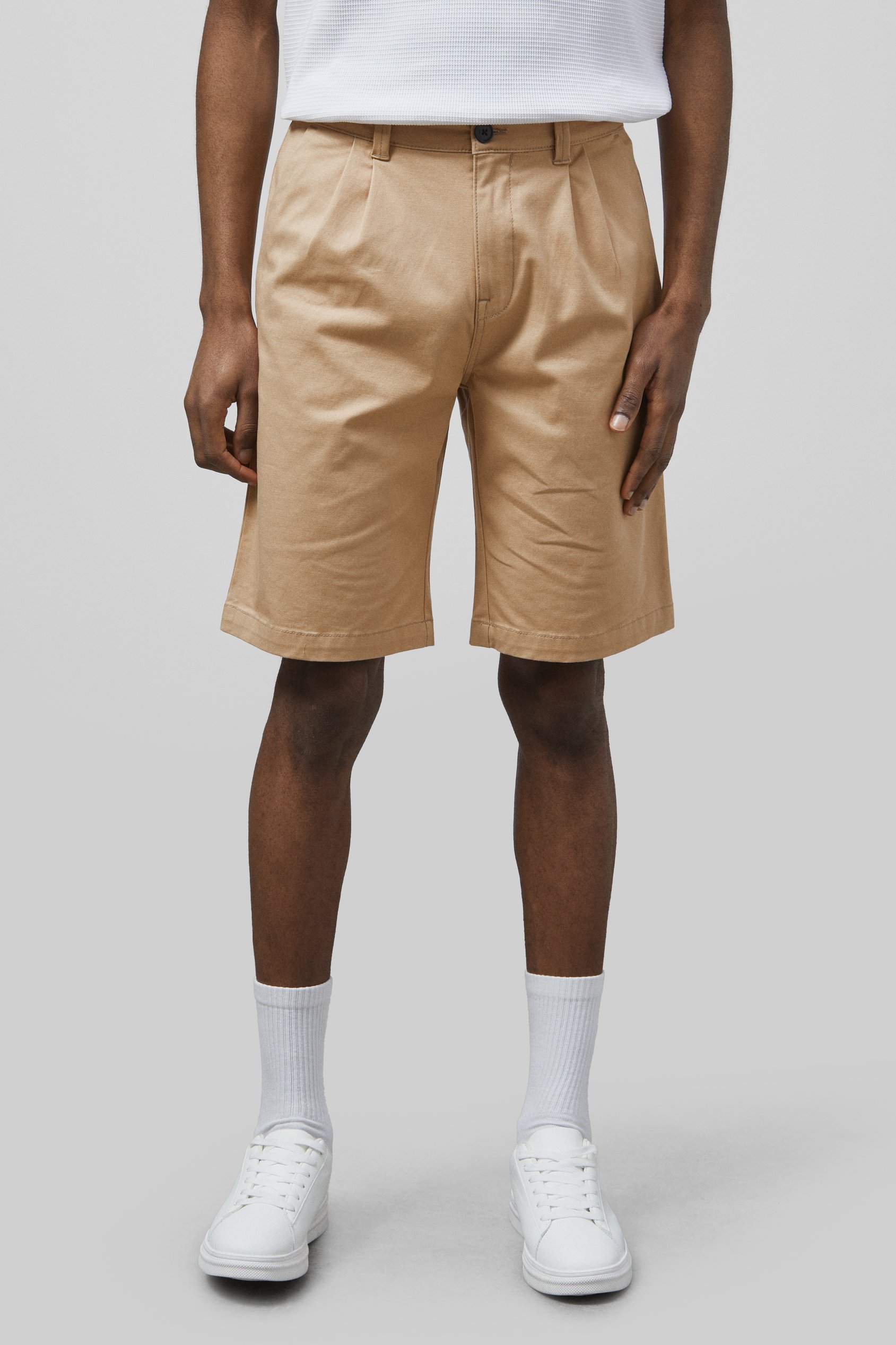 Straight Leg Short Chino Shorts