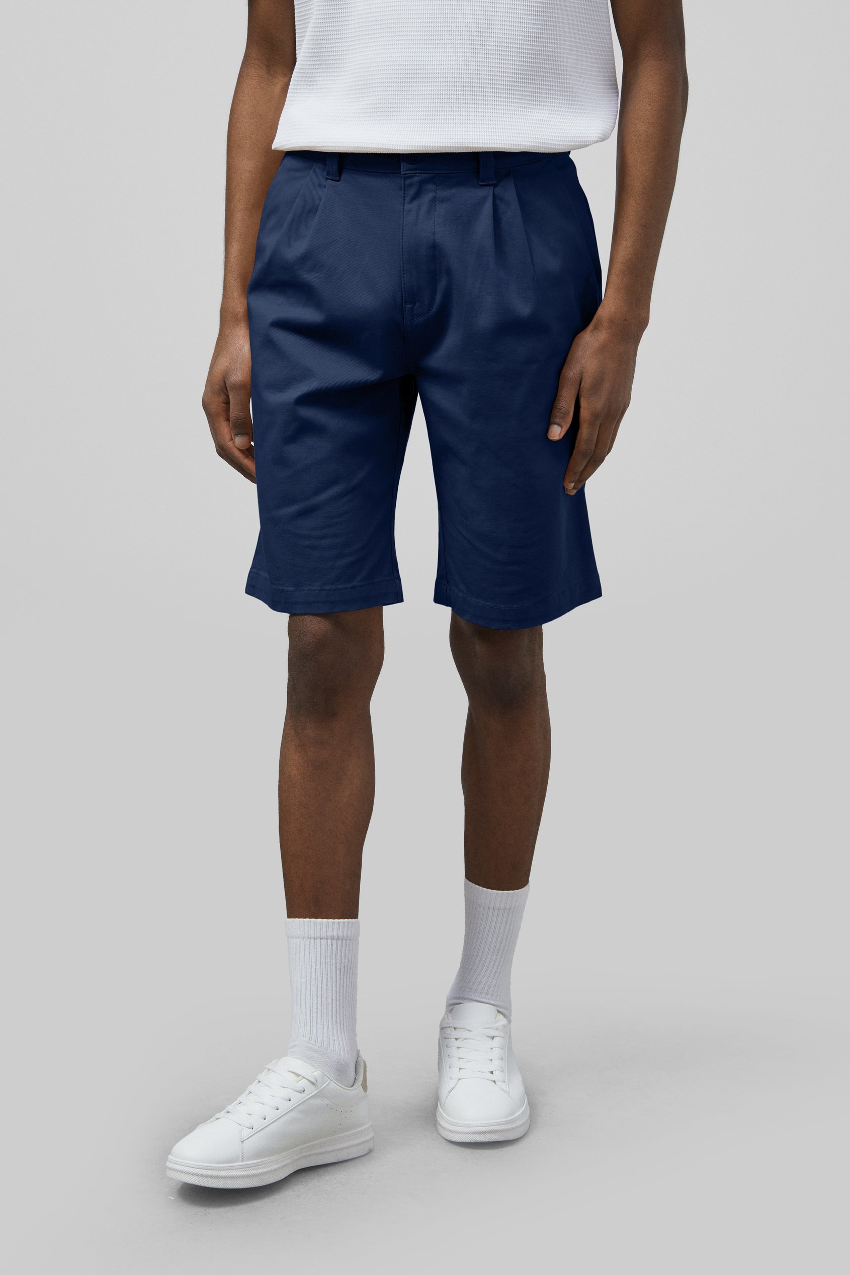 Straight Leg Short Chino Shorts