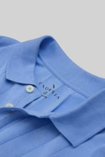 Enorsia Muscle Ribbed Polo Shirt