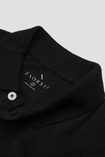 Enorsia Muscle Ribbed Polo Shirt