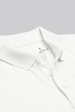 Enorsia Muscle Ribbed Polo Shirt