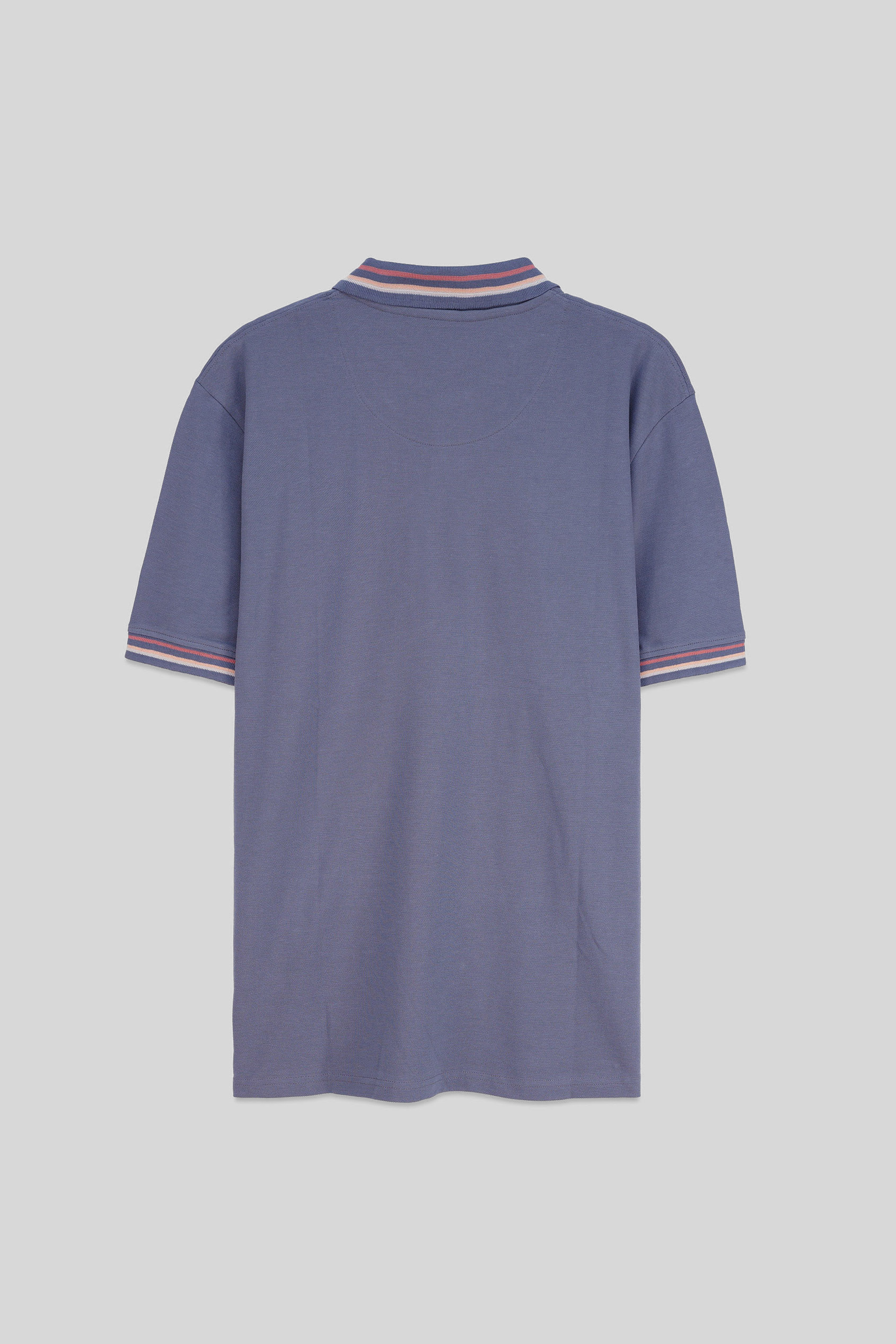 Red/Pink Tipped Polo Shirt